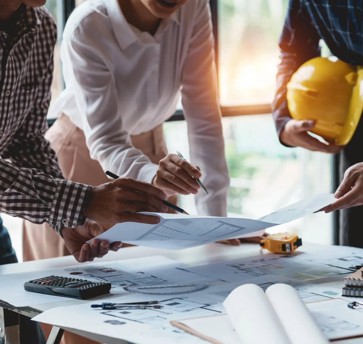 Construction planning and project preparation in Los Angeles